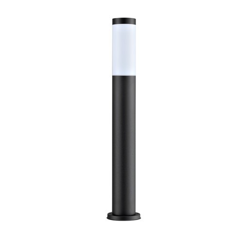 TORRE3 - TORRE E27 Surface Mounted Black Bollard TORRE3