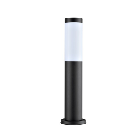 TORRE5 - TORRE E27 Surface Mounted Black Bollard Lights IP44