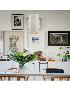 MODELLO1 - MODELLO Modern Embossed Oblong Shape Pendant MODELLO1 2