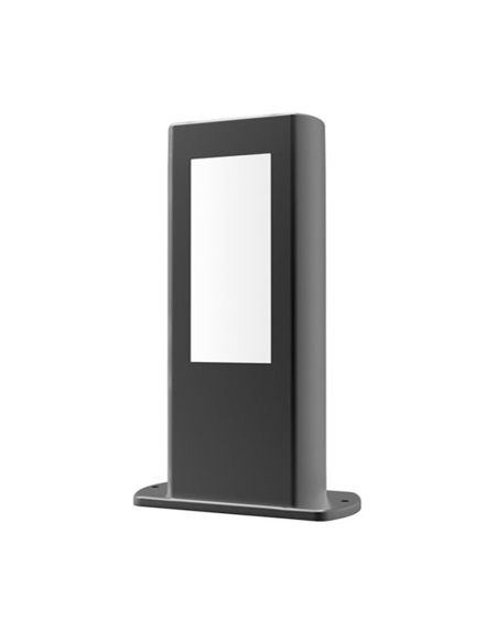 AMUN2 - AMUN LED Surface Mounted Matte Black Rectangular Bollard Lights IP54 - 300mm
