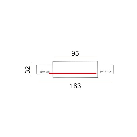 TRK1WHCON5 - 3 Wire 1 Circuit Universal Tracks, TRK1WHCON5