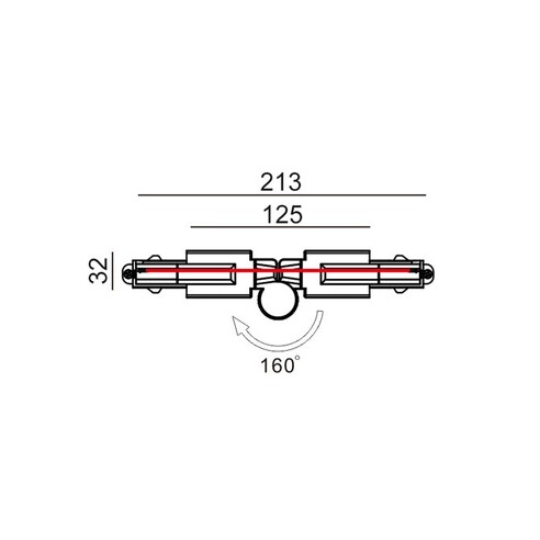 TRK1WHCON5 - 3 Wire 1 Circuit Universal Tracks, TRK1WHCON5