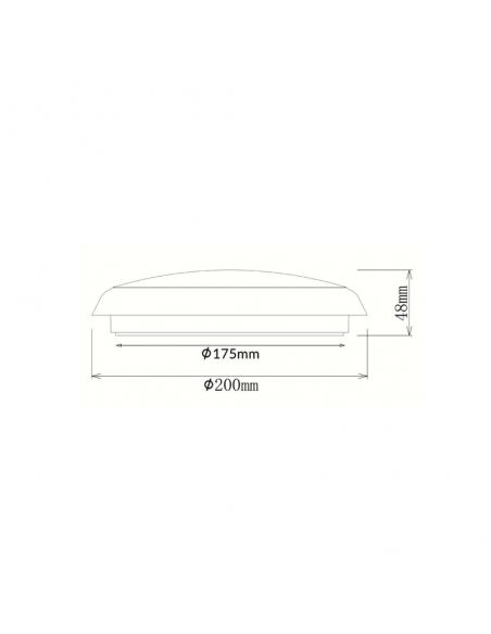OYSDIM001 - Waterproof LED Tri-Colour Dimmable OYSDIM001