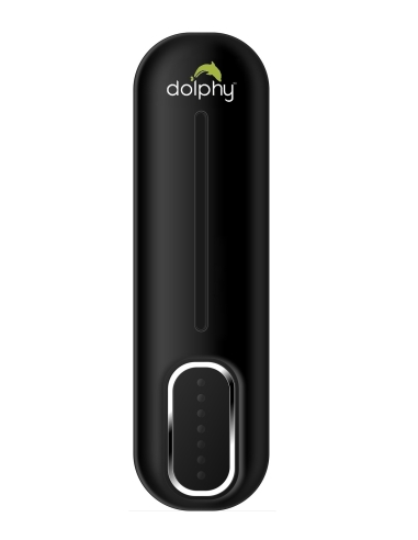 Dolphy Soap Dispenser 300ml Black - DSDR0019