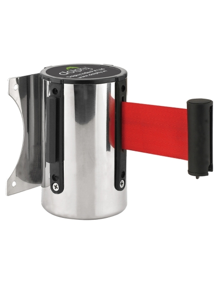 DQMG0005 - Dolphy Wall Mounted Retractable Queue Barrier Belt