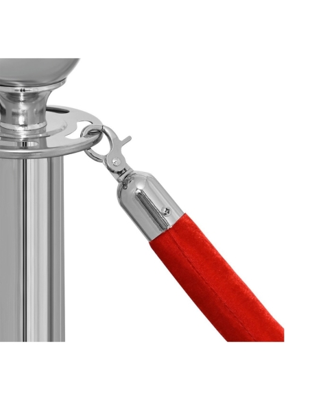 DQMG0007 - Dolphy Velvet Rope with Silver Hook DQMG0007
