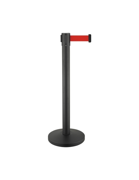 DQMG0002 - Dolphy Retractable Queue Barrier Black