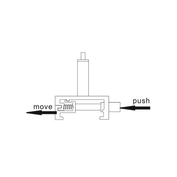 TRK3BLSUSCLAMP - 4 Wire 3 Circuit Track TRK3BLSUSCLAMP