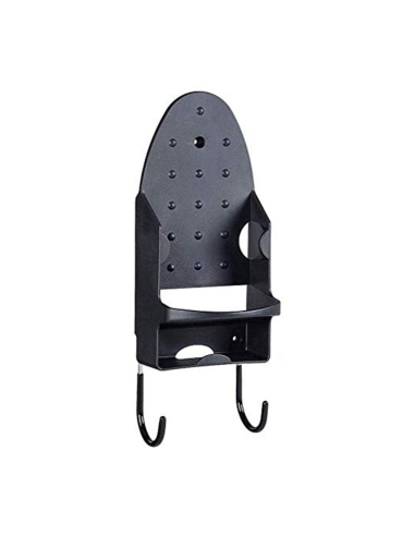 Dolphy Wall Mounted Iron and Board Holder Black - DIBD0007