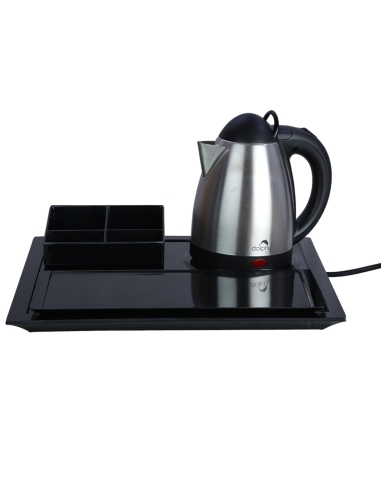 Dolphy Stainless Steel Electric Kettle Melamine Tray Set 