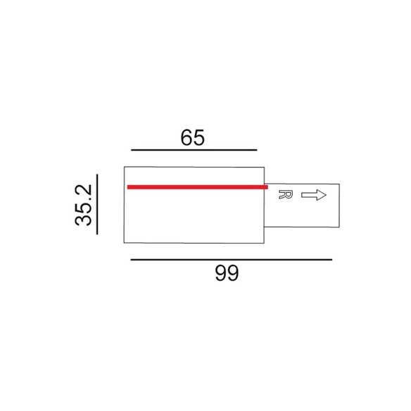 TRK3WHCON2 - 4 Wire 3 Circuit Universal Tracks, TRK3WHCON2