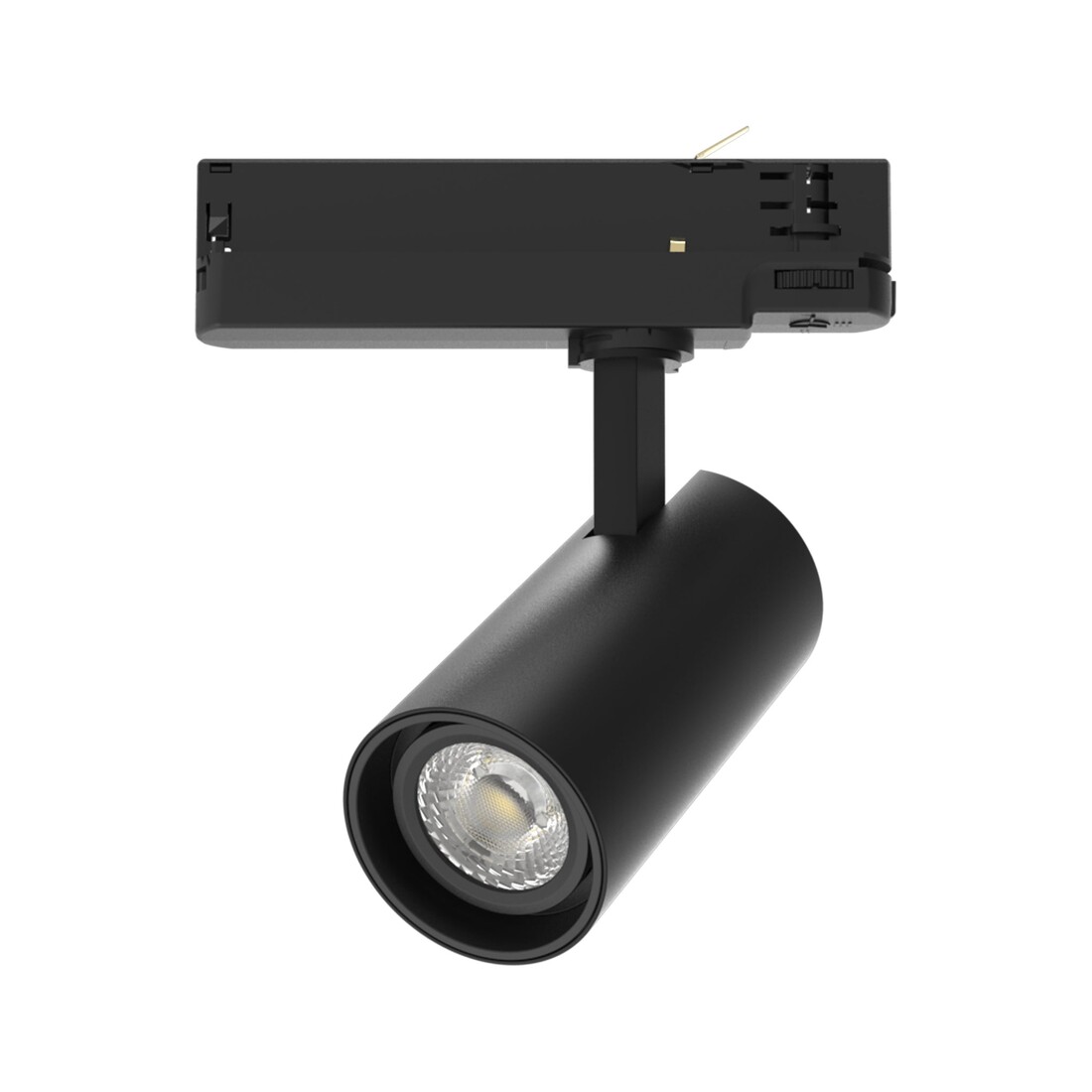 4 Wire 3 Circuit LED Tri-CCT Dimmable Track Head Fittings - Swivel: 355° Additional 60° Lens Is Included In The Pa...
