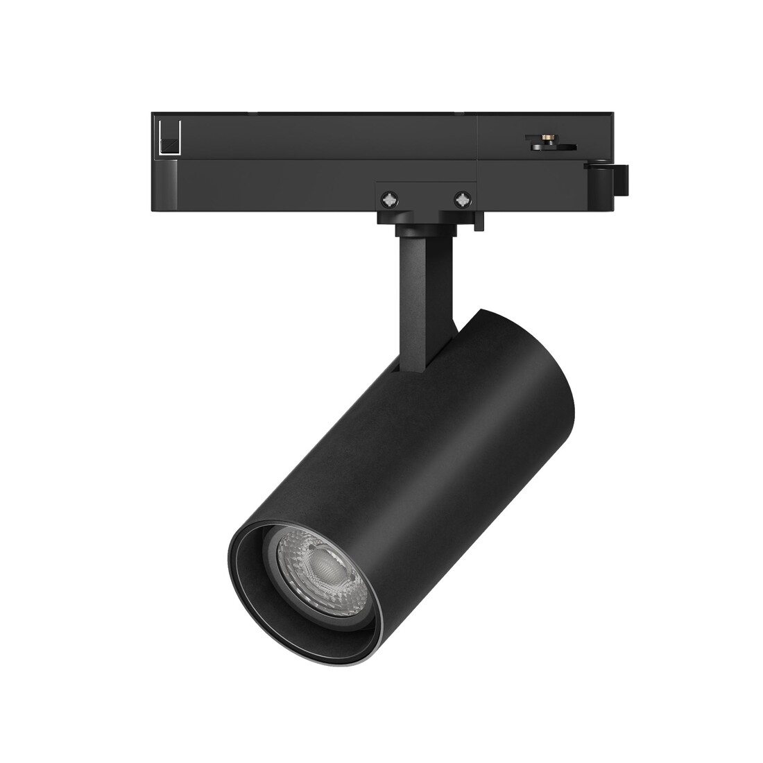 3 Wire 1 Circuit LED Tri-CCT Dimmable Track Head Fittings - Swivel: 355° Additional 60° Lens Is Included In The Pa...