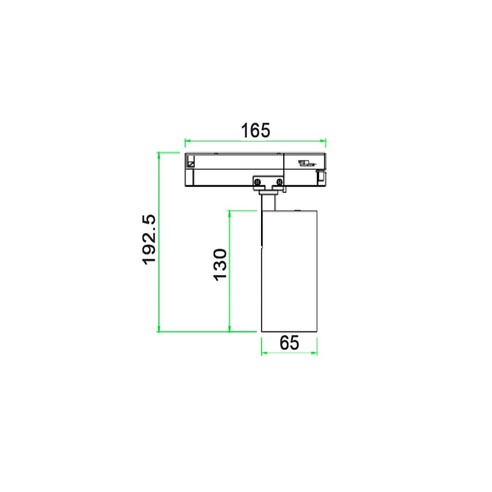 TRKTRI03 - 3 Wire 1 Circuit LED Tri-CCT Dimmable TRKTRI03