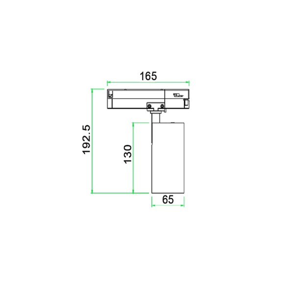 TRKTRI03 - 3 Wire 1 Circuit LED Tri-CCT Dimmable TRKTRI03