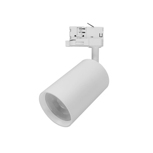 TRKTRI05 - 4 Wire 3 Circuit LED Tri-CCT Dimmable Adjustable Track Heads - Swivel: 330° Ambient Temperature: -20 To 40°C Suita...