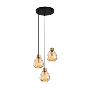 TULIP1X3R - TULIP Interior Bronze Amber / Smokey Black Wine TULIP1X3R