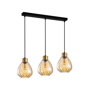 TULIP1X3S - TULIP Interior Bronze Amber / Smokey Black Wine TULIP1X3S