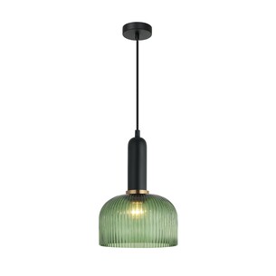VINTAJ17 - VINTAJ Retro Interior Dome Shape Ribbed Glass VINTAJ17