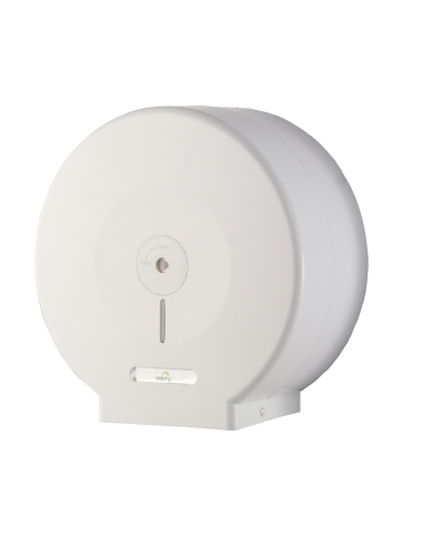 Dolphy Jumbo Toilet Roll Dispenser White - DTPR0006