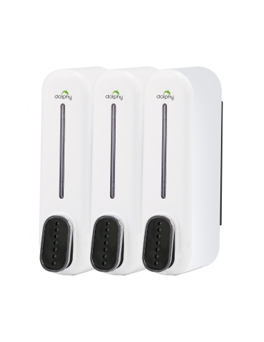 DSDR0040 - Dolphy Soap Dispenser 300ML White & DSDR0040