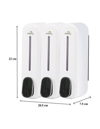 DSDR0040 - Dolphy Soap Dispenser 300ML White & DSDR0040