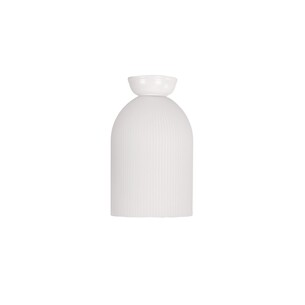 OL2259WH - ARLEY White with Ribbed Opal Matt Glass DIYOL2259WH 2