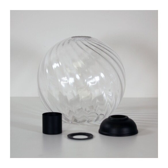 OL2262BK - TWIST.20 Black with Textured Clear OL2262BK