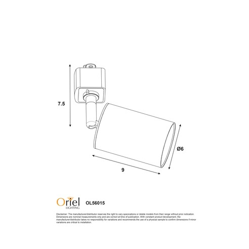 OL56015SW - BRIDGE GU10 White and Satin Brass OL56015SW
