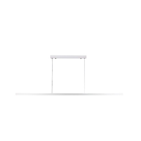 OL60628/1800WH - SHARD 1800mm 34W CCT LED Slimline White Pendant