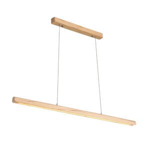 OL60680/1500 - KERF 1500mm LED CCT Ash Wood Timber PendantOL60680/1500 2