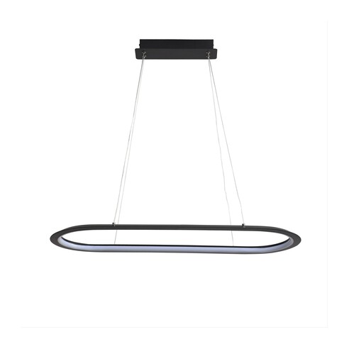 OL60860/80BK - Ovale CCT LED Pendant BlackOL60860/80BK