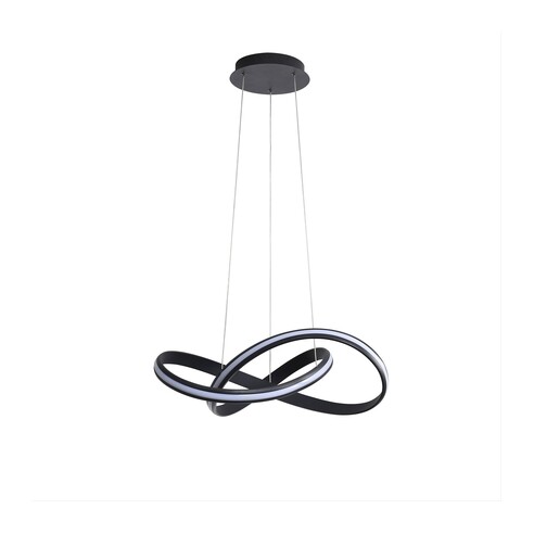 OL60861/50BK - Spira CCT LED Pendant Black