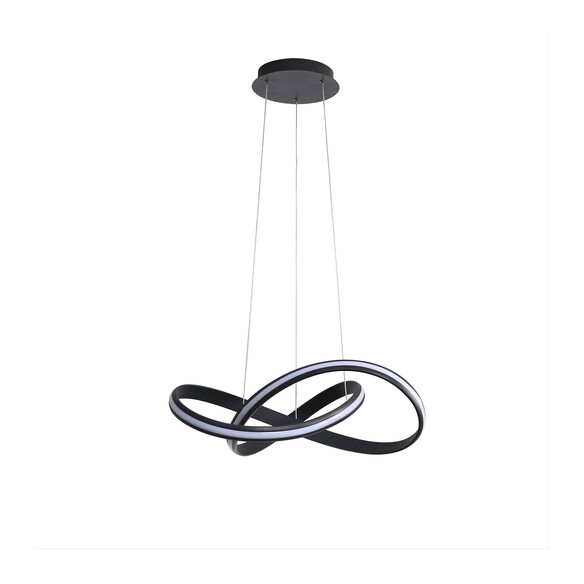 OL60861/50BK - Spira CCT LED Pendant Black