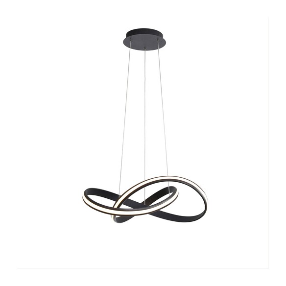 OL60861/50BK - Spira CCT LED Pendant BlackOL60861/50BK