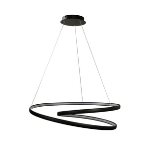 OL60994/80BK - INFINITY 50W LED CCT Dimmable Spiral Black OL60994/80BK