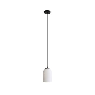 OL63859BK - ARLEY Black with Opal Matt Glass E27 PendantOL63859BK