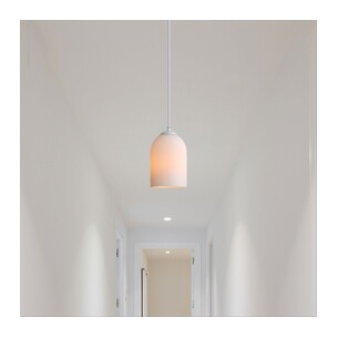 OL63859WH - ARLEY White with Opal Matt Glass E27 PendantOL63859WH 2
