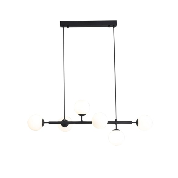 OL65010/6BK - Eva.6 6 Light 4W G9 LED Black and OL65010/6BK
