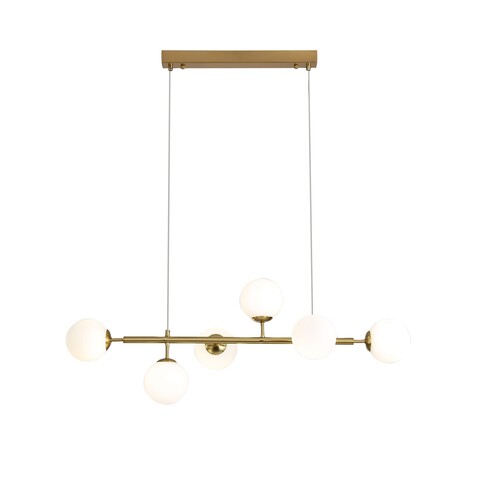 OL65010/6SB - Eva.6 6 Light 4W G9 LED Satin Brass OL65010/6SB