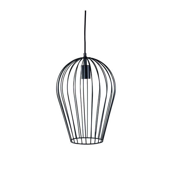 OL68761BK - Olam 27 Single Pendant Black