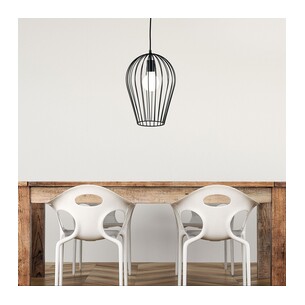 OL68761BK - Olam 27 Single Pendant BlackOL68761BK 2