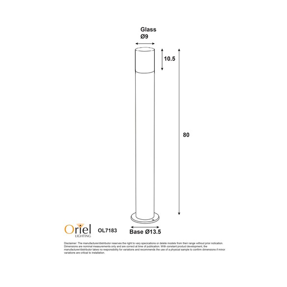 OL7183BK - Wanaka Black with Mirror Smoke Glass OL7183BK