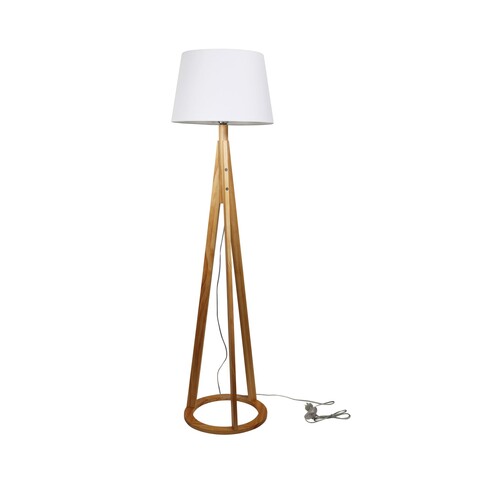OL81161 - Stabb Floor Lamp Natural with White OL81161