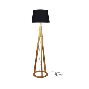OL81162 - Stabb Floor Lamp Natural with Black ShadeOL81162 2