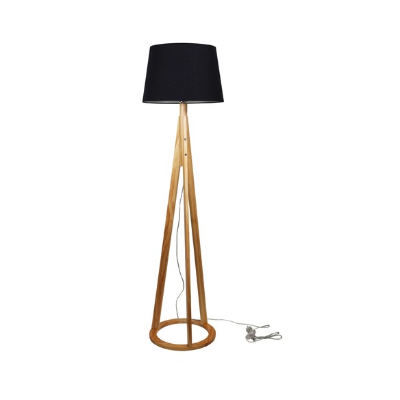 OL81162 - Stabb Floor Lamp Natural with Black OL81162
