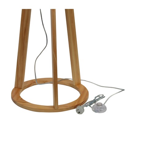 OL81162 - Stabb Floor Lamp Natural with Black OL81162