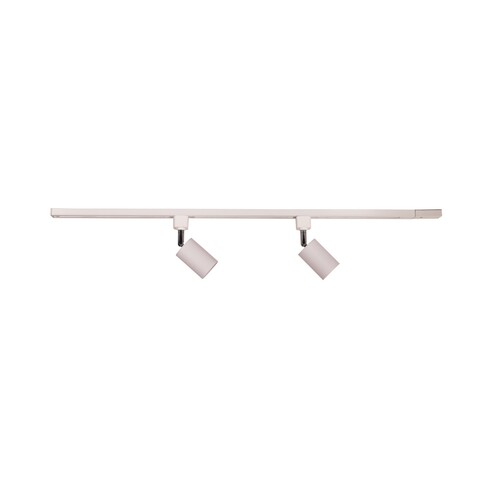 OL85311 - Bridge.2 1m Track with 2x5w LED GU10 White Track Heads Single Circuit Kit