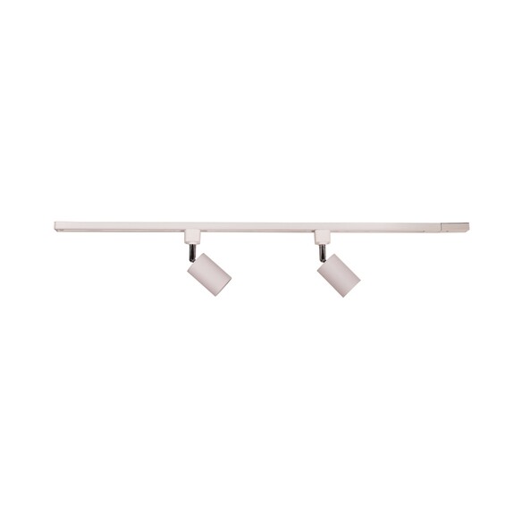 OL85311 - Bridge.2 1m Track with 2x5w LED GU10 White Track Heads Single Circuit Kit