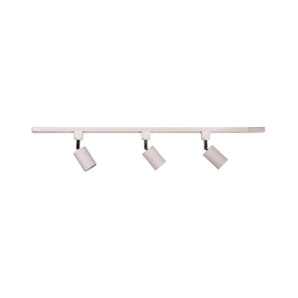 OL85313 - Bridge.2 1m Track with 3x5w LED GU10 White Track Heads Single Circuit Kit
